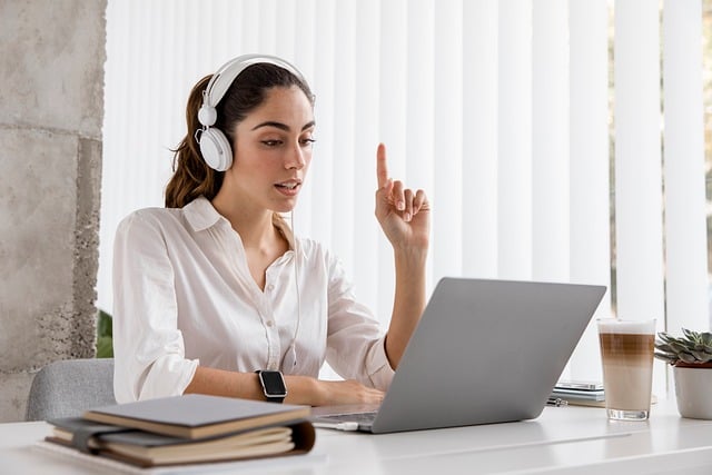 Online learning session